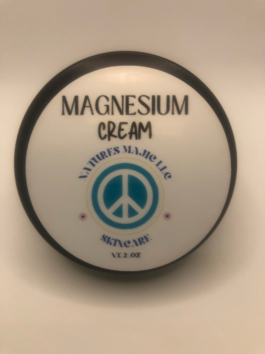 Magnesium Cream/Natural relief for sleep and muscle cramps