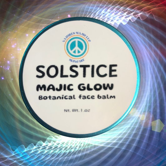 Solstice Majic Glow Botanical Face Balm Organic Hydration