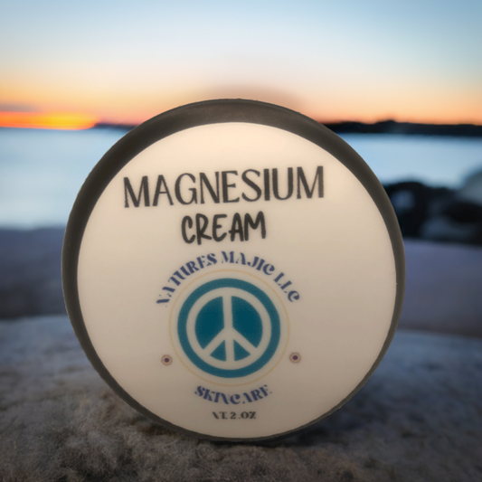 front view Magnesium Cream Tin