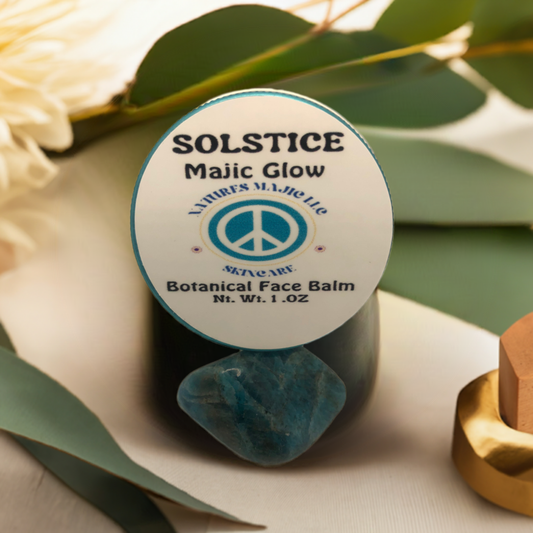 Solstice Majic Glow Botanical Face Balm Organic Hydration